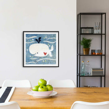 Whale Love Print