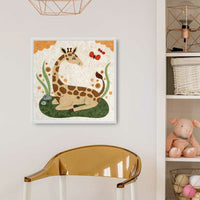 Gentle Giraffe Print