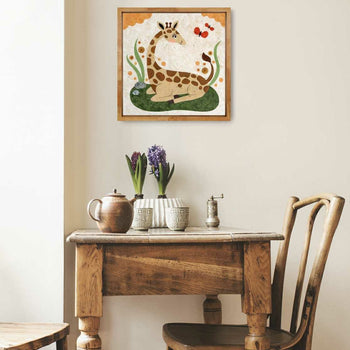 Gentle Giraffe Print