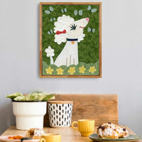 Fancy Dog-Poodle Print