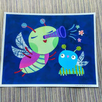 Bug Out Caspar Babypants Album Art Print