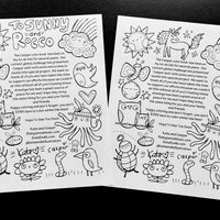 Color With Caspar And Kate Coloring Pages Volume 2