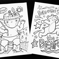 Color With Caspar And Kate Coloring Pages Volume 2