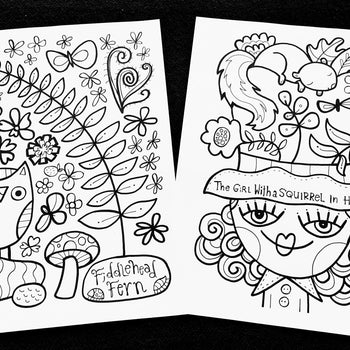 Color With Caspar And Kate Coloring Pages Volume 3