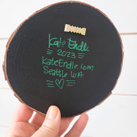 CAW! CAW! CAW! 5" Painted Round
