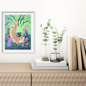 Otterly Awesome Print