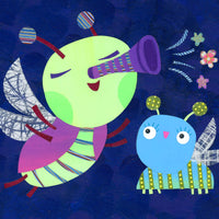 Bug Out Caspar Babypants Album Art Print