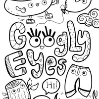 Googly Eyes Print