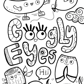 Googly Eyes Print