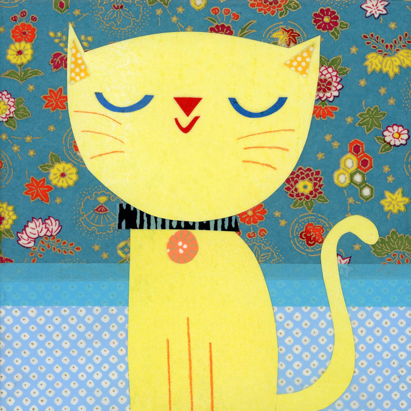 Buttercup Kitty Print