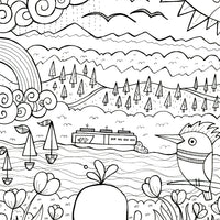 Drawn To Color, A Pacific Northwest Coloring Book