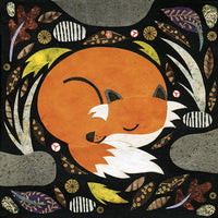 Fox In the Seasons-Spring Fox Print