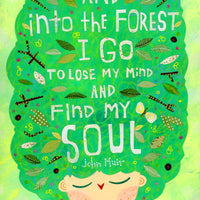 And Into The Forest Print