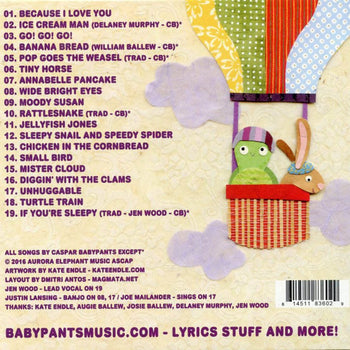 Caspar Babypants- Away We Go