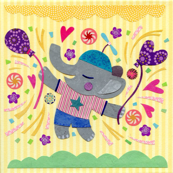 kate endle elephant art print