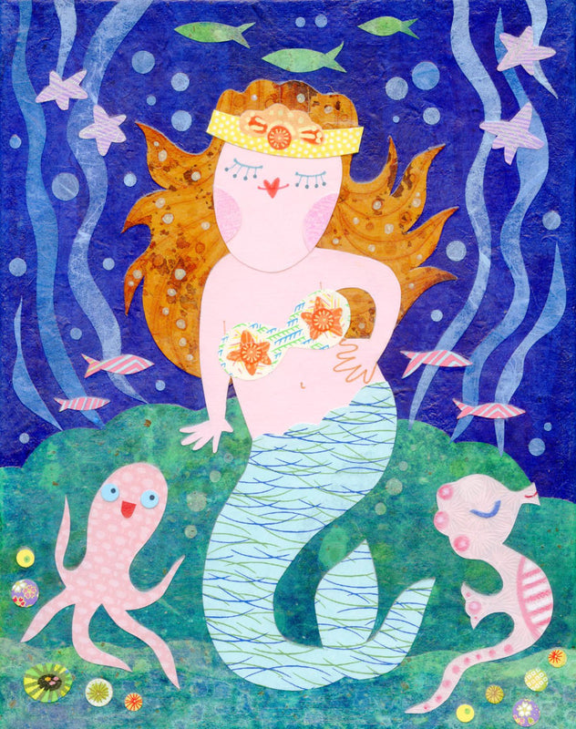 kate endle mermaid art print