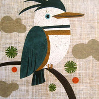 kingfisher art print kate endle