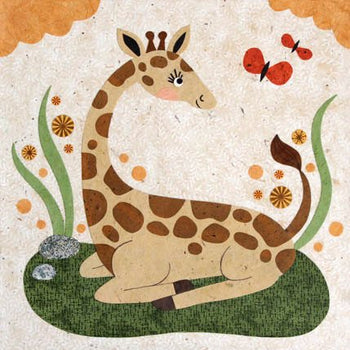 kate endle giraffe art print