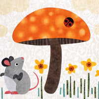Kate ENdle mouse and mushroom art print