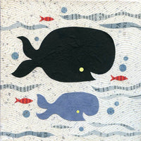 whale art print