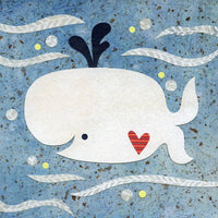 whale love art print