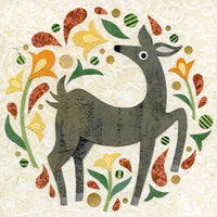 kate endle folk art deer print