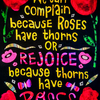Roses and Thorns Print